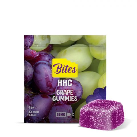 Bites HHC Gummy - Grape - 25MG Best Price