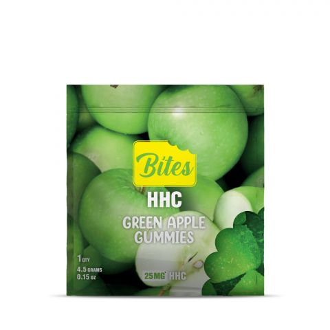 Bites HHC Gummy - Green Apple - 25MG Best Price