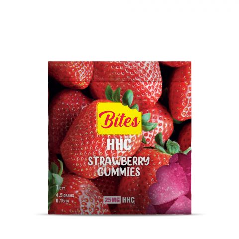 Bites HHC Gummy - Strawberry - 25MG Best Price