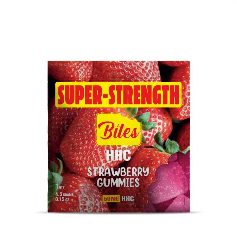 Bites HHC Gummy - Strawberry - 50MG Best Price