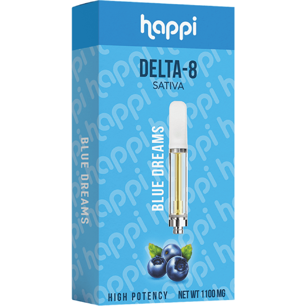 Happi Blue Dreams - Delta-8 (Sativa) Cartridge Best Price