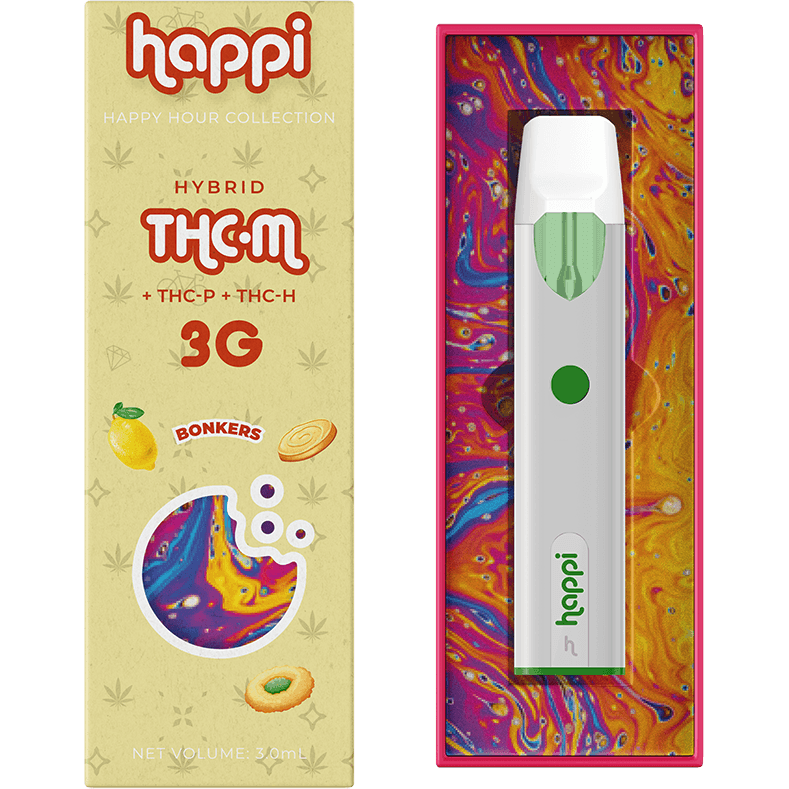 Happi Bonkers - 3G THC-M Disposable (Hybrid) Best Price