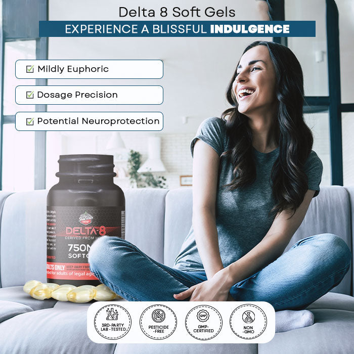 Green Herbal Care Delta-8 THC Softgels Best Price