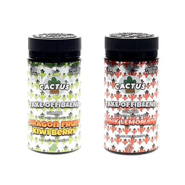 Cactus Take Off Blend Gummies 3000mg Best Price