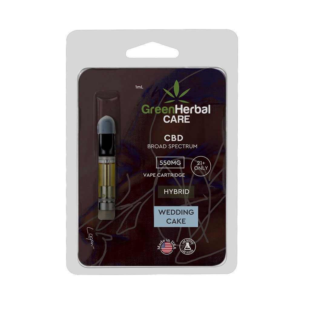 Green Herbal Care GHC CBD Broad Spectrum Vape Cartridge Best Price