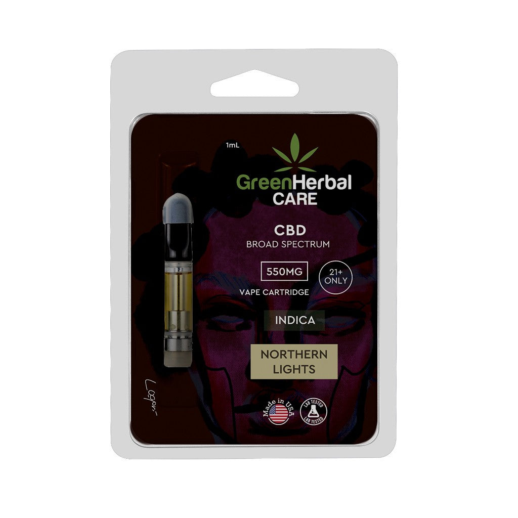 Green Herbal Care GHC CBD Broad Spectrum Vape Cartridge Best Price