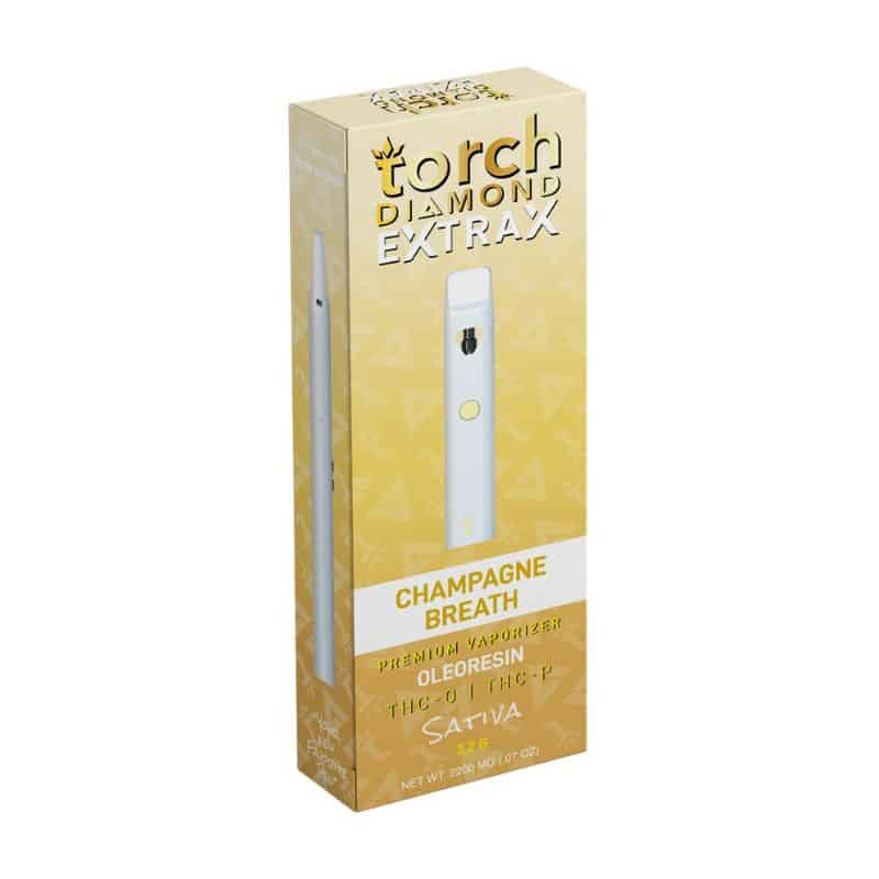 Torch Extrax Diamond Champagne Breath THC-O + THCP Disposable (2.2g) Best Price