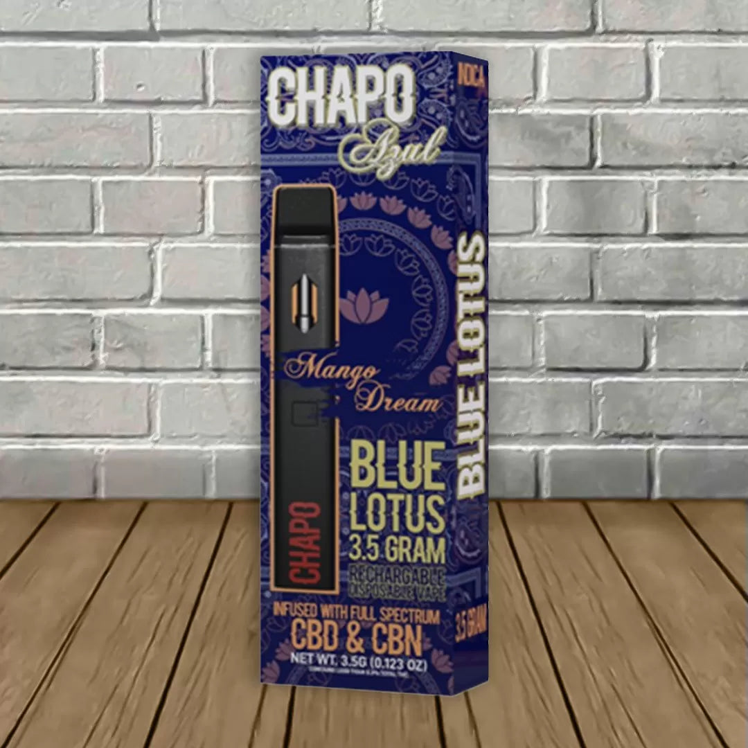 Chapo Extrax Azul Blue Lotus Disposable 3.5g Best Price