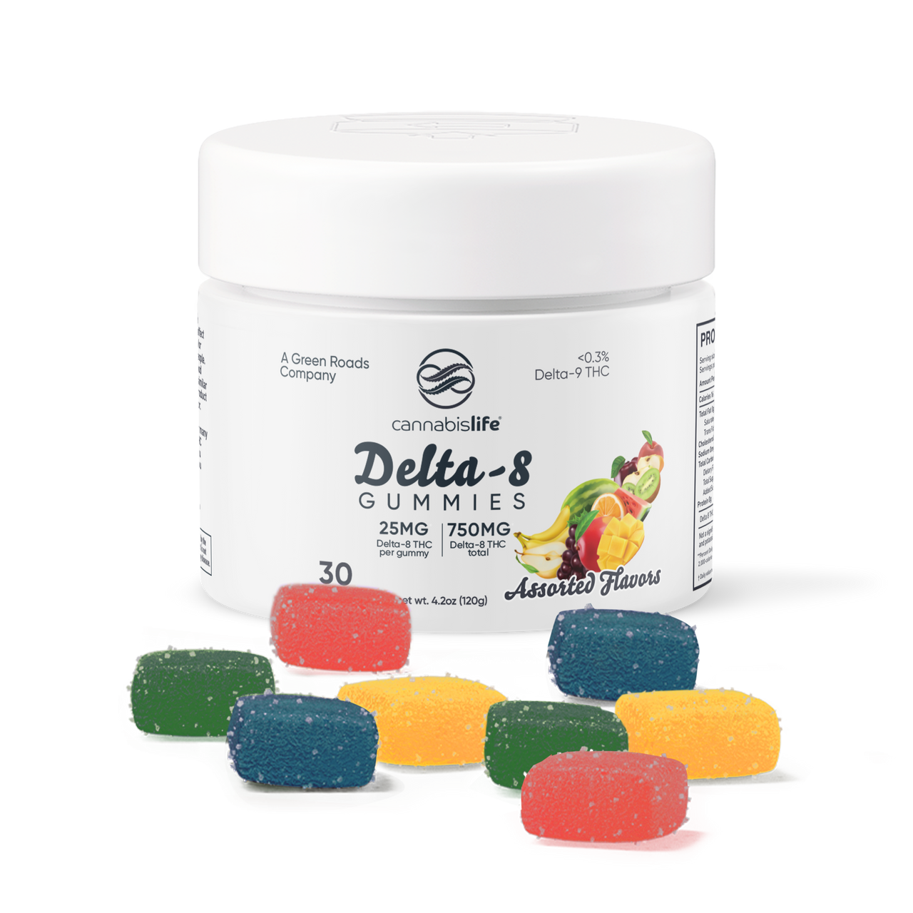 Cannabis Life Assorted Flavors Delta-8 Gummies Best Price