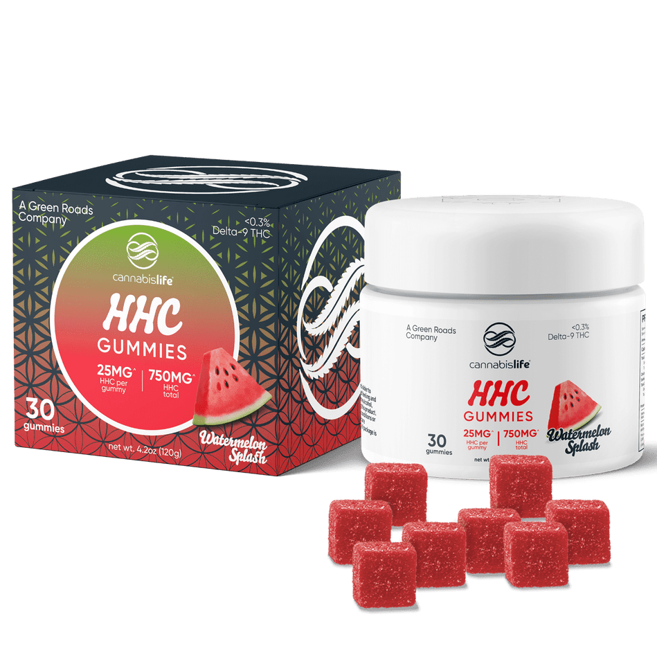 Cannabis Life Watermelon Splash HHC Gummies - (30ct) 750mg Best Price