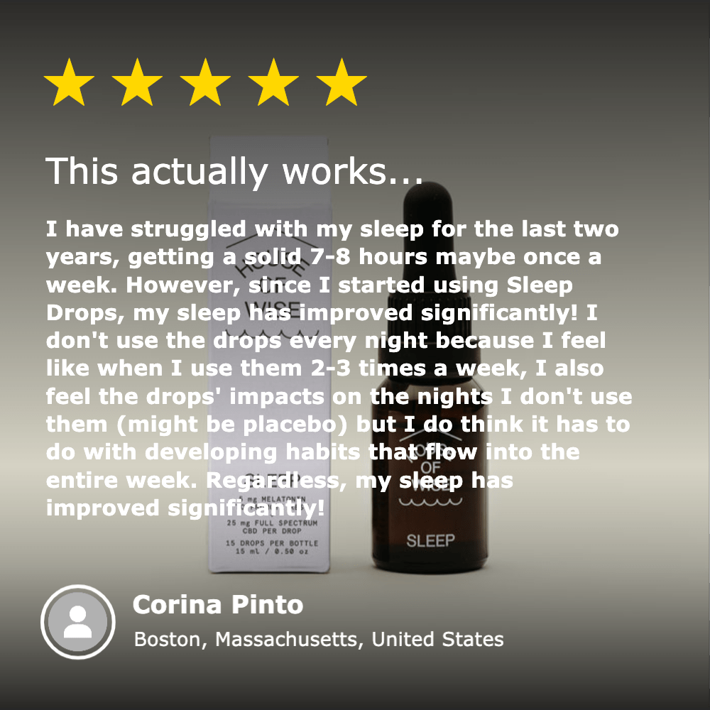 House of Wise CBD Sleep Oil (750mg) Best Price