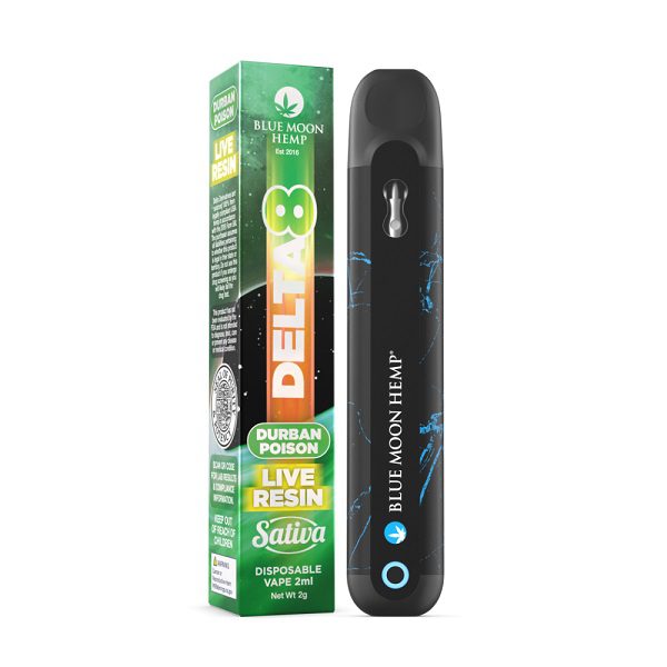 Blue Moon Hemp Delta 8 Live Resin 2 Gram Disposable Vape Pen Best Price
