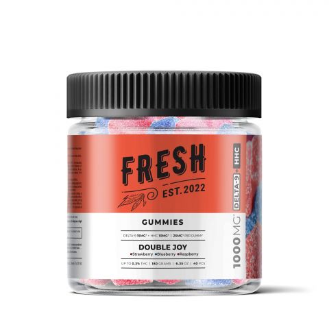 Double Joy Gummies - Delta 9 - 1000mg - Fresh Best Price