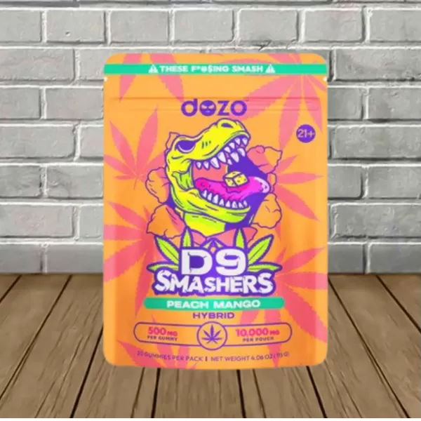 Dozo Delta 9 THC Smashers Blend Gummies 500mg Best Price