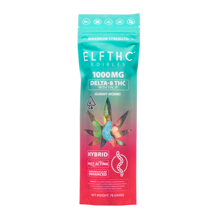 ELF THC Edibles Delta-8 THC-P Gummies 1000mg Best Price