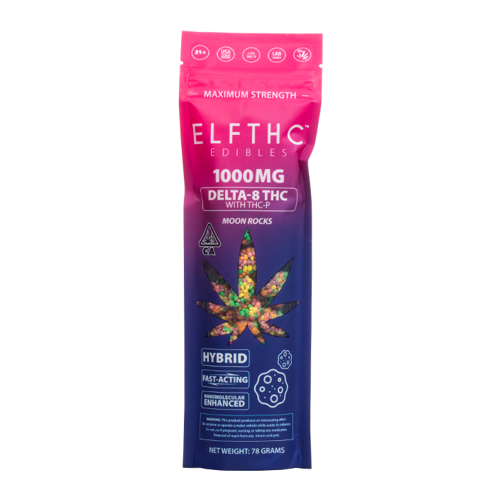 ELF THC Edibles Delta-8 THC-P Gummies 1000mg Best Price