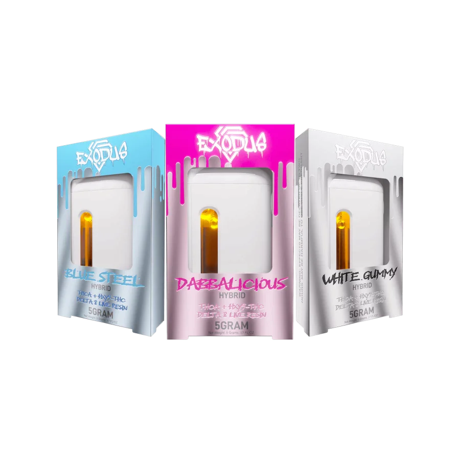 Exodus Preheat THCA Live Resin Disposable Vape Pens (5g) Best Price