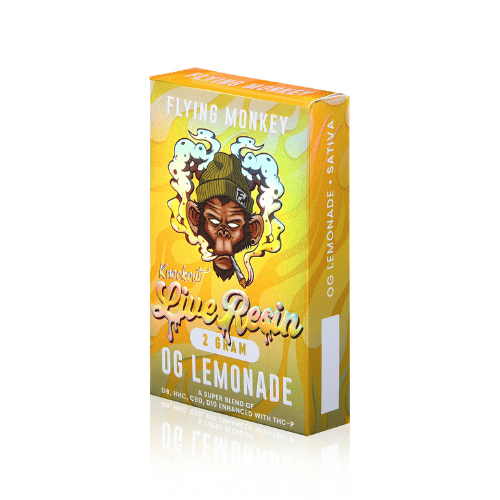 Flying Monkey OG Lemonade Live Resin D8 + D10 + HHC + THC-P + CBD Disposable (2g) Best Price