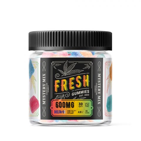 Fresh Delta-9 THC Gummies - Mystery Mix - 600MG Best Price