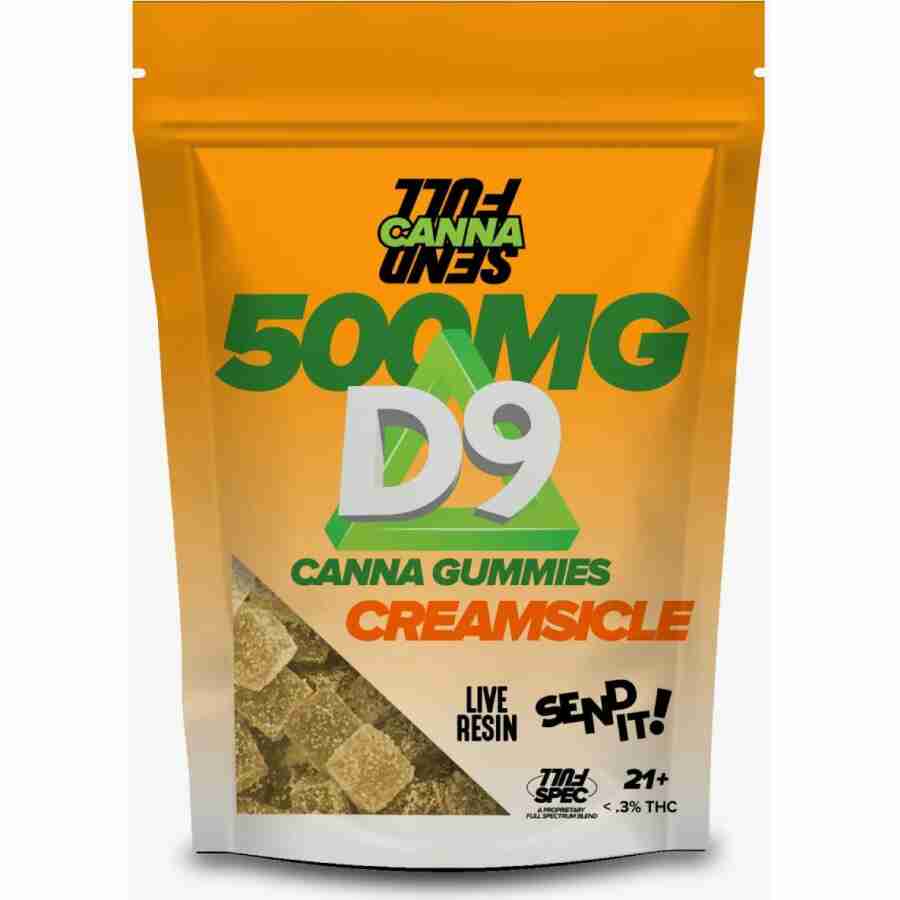 Full Send HD D9 Gummies 500mg 15pc Best Price