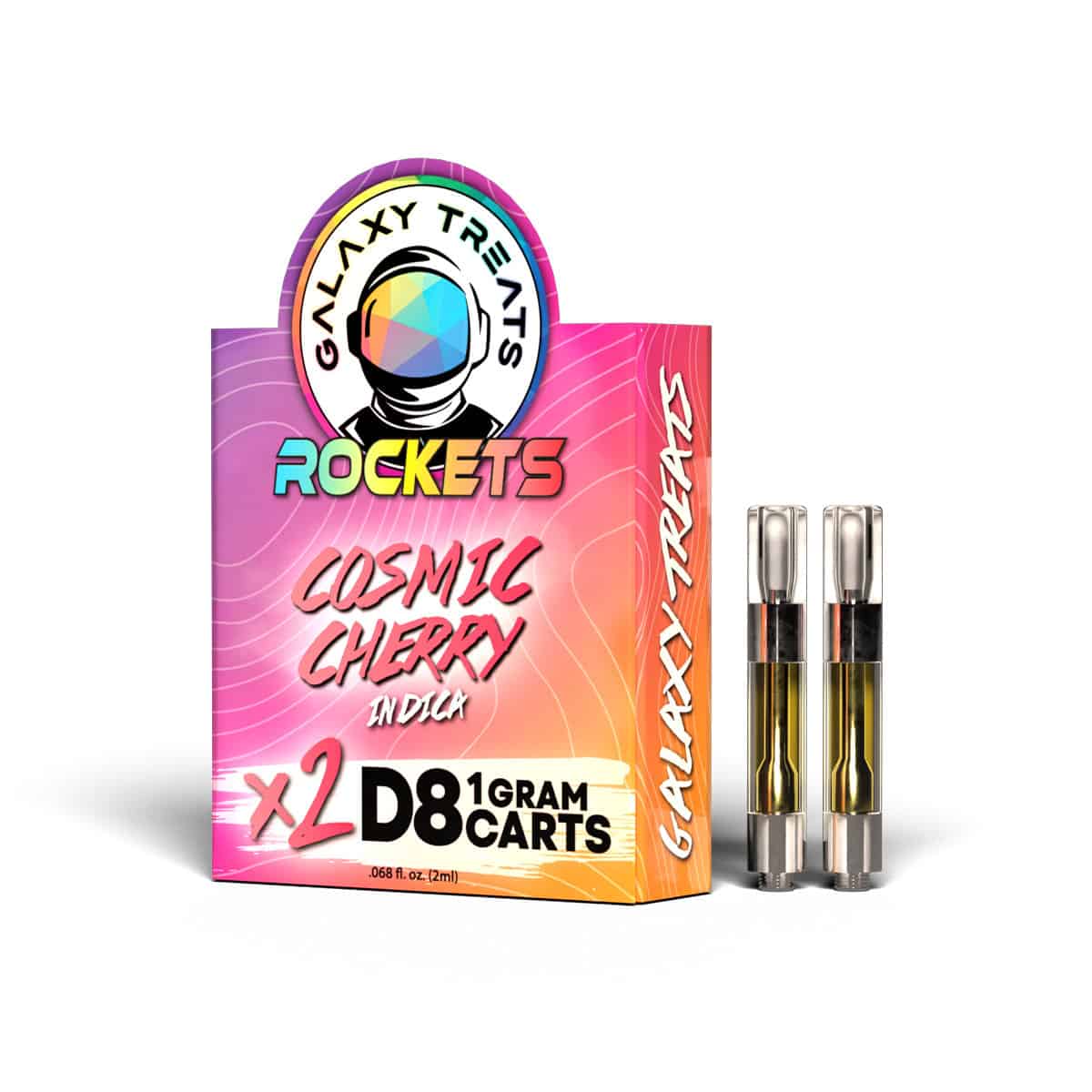 Galaxy Treats Cosmic Cherry 2-Pack Delta 8 Carts Best Price