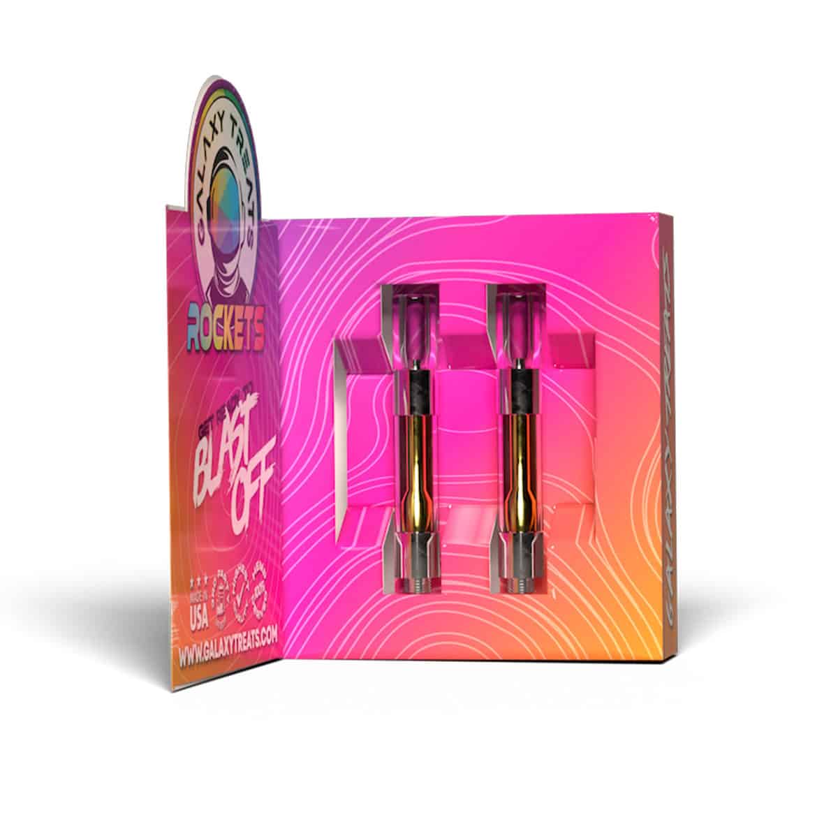 Galaxy Treats Pineapple Eclipse 2-Pack Delta 8 Carts Best Price