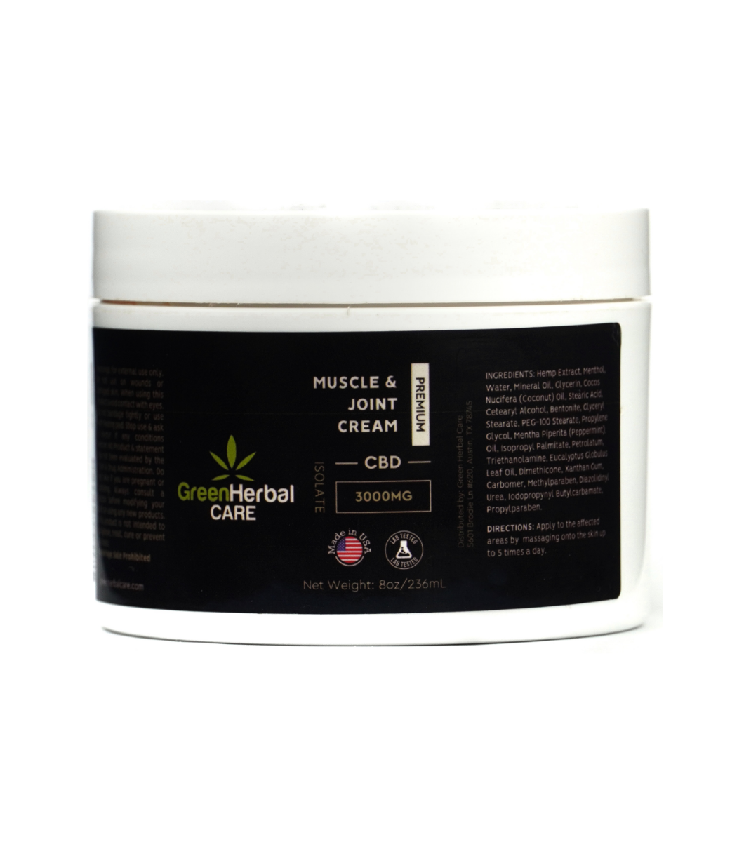 Green Herbal Care GHC Muscle and Joint CBD Cream Best Price