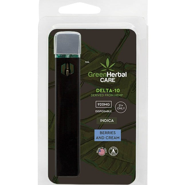 Green Herbal Care GHC Delta-10 THC Disposable Vape Best Price