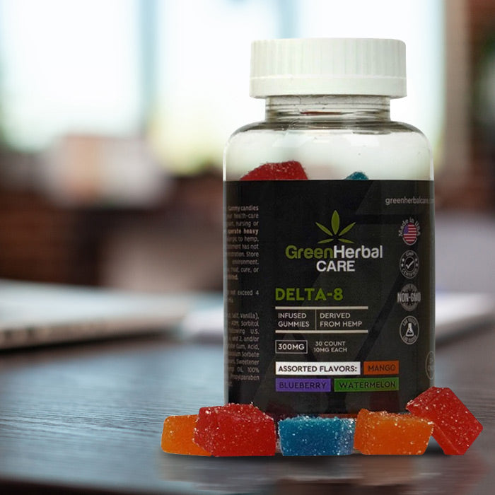 Green Herbal Care GHC Delta-8 THC Gummies (Assorted) Best Price