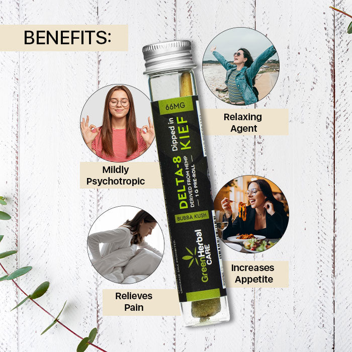 Green Herbal Care GHC Delta-8 THC Premium Pre-Roll Best Price
