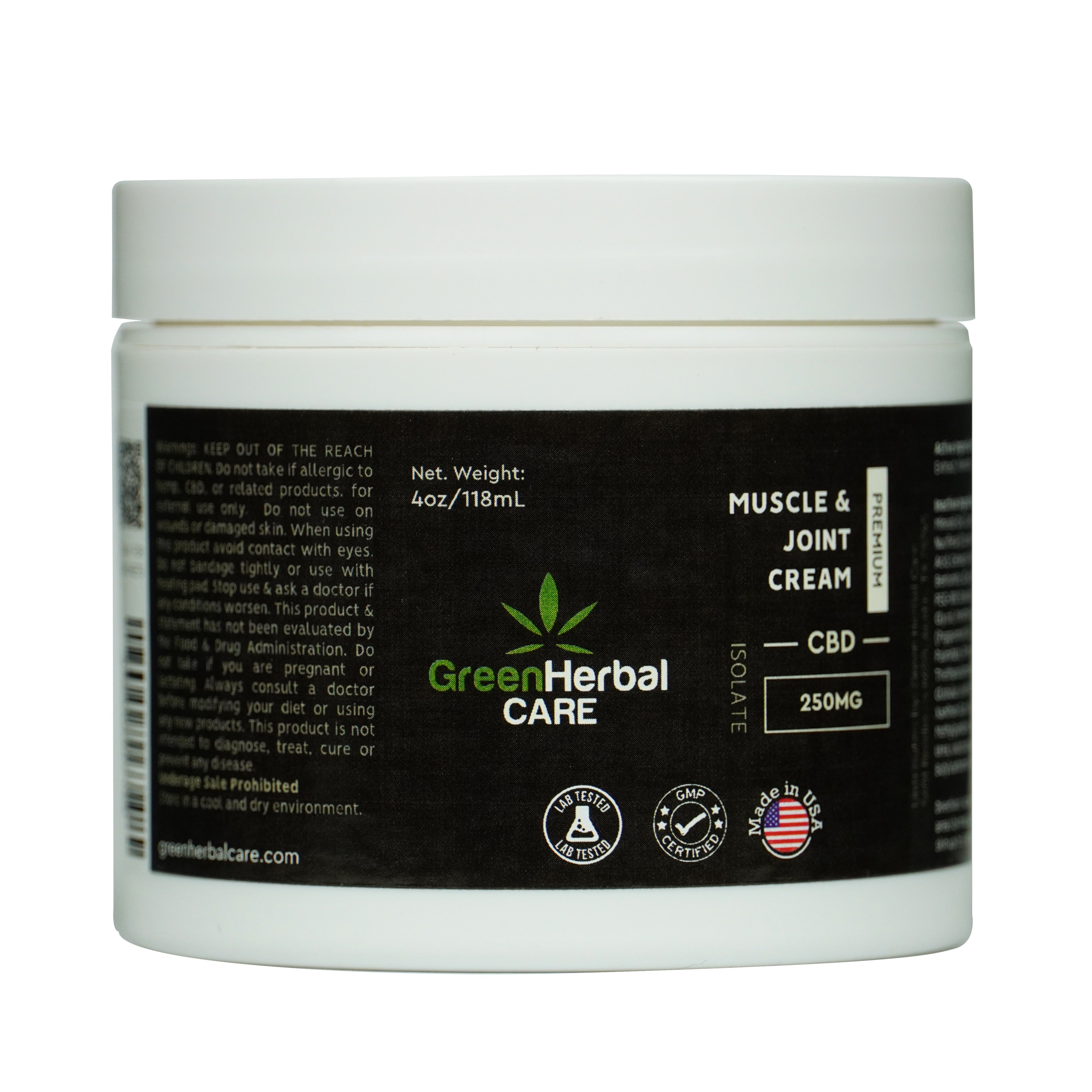 Green Herbal Care GHC Muscle and Joint CBD Cream Best Price