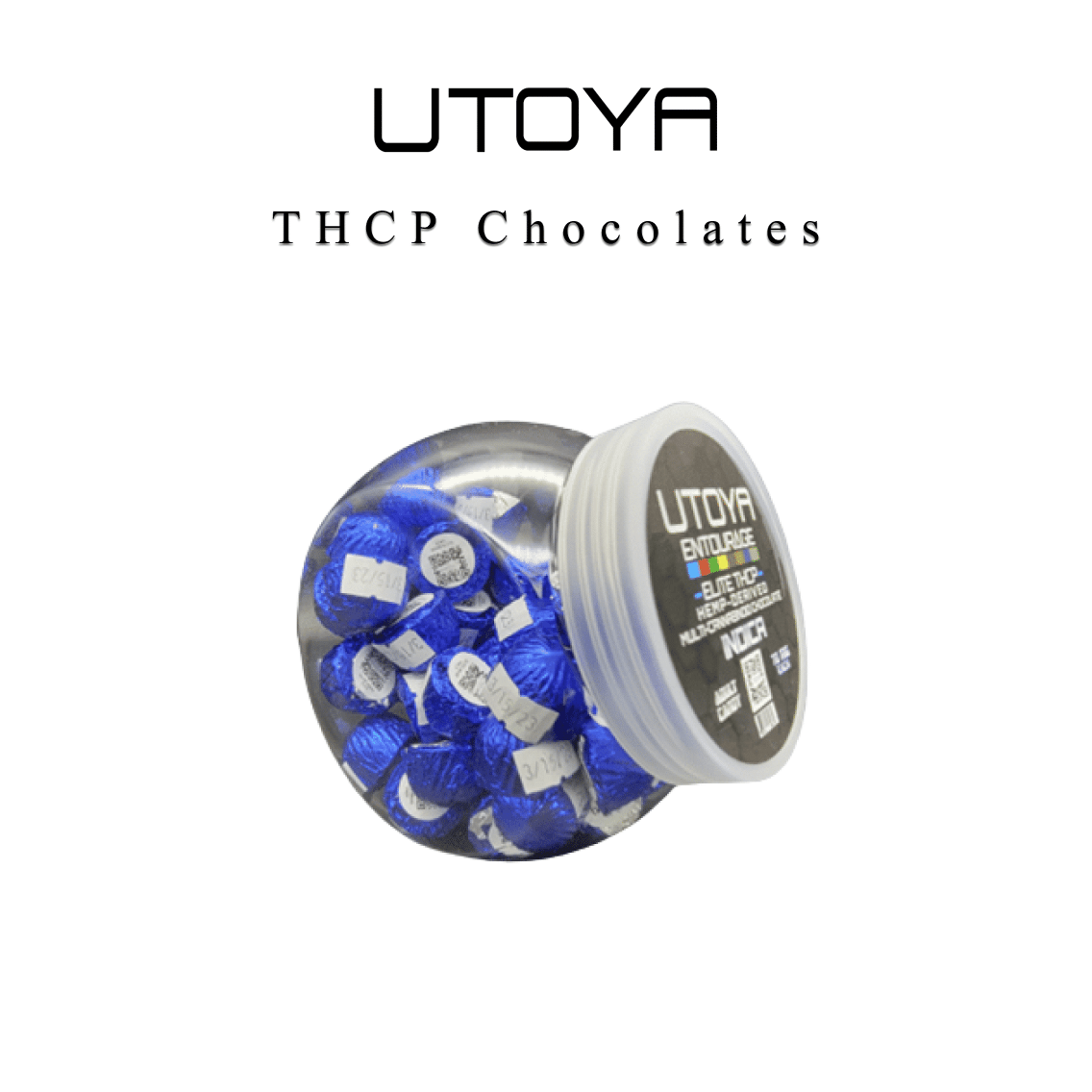 Utoya | Entourage Indica Elite THC-P Mini Chocolates 280mg - 3500mg Best Price