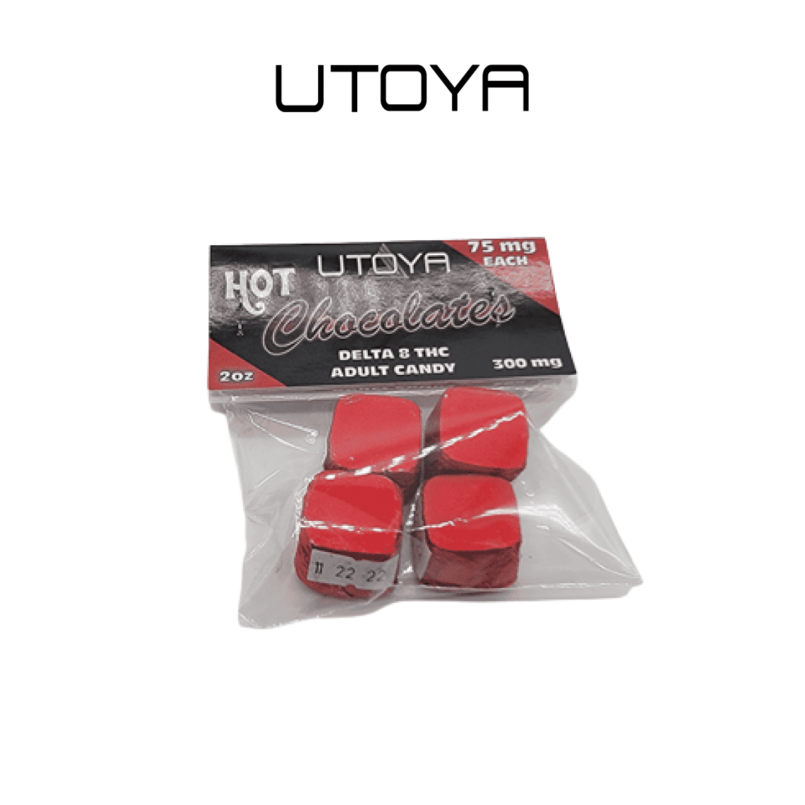 Utoya | Delta 8 THC Chocolate Squares 300mg - 3750mg Best Price