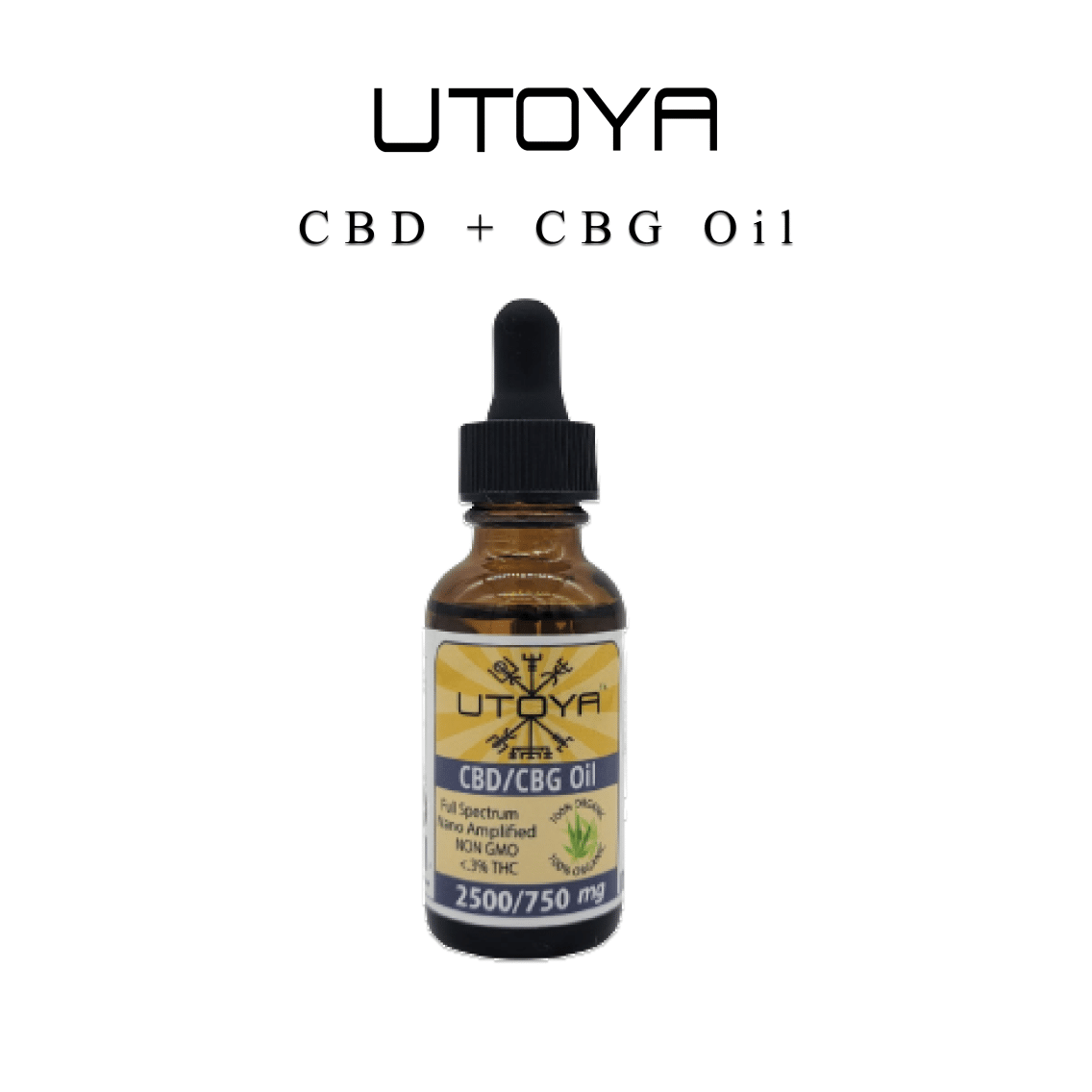 Utoya | CBD Tincture - 2500mg Best Price