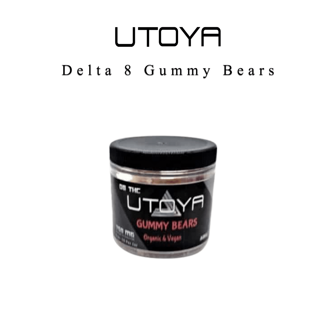 Utoya | Delta 8 THC Gummy Bears 450mg - 750mg Best Price