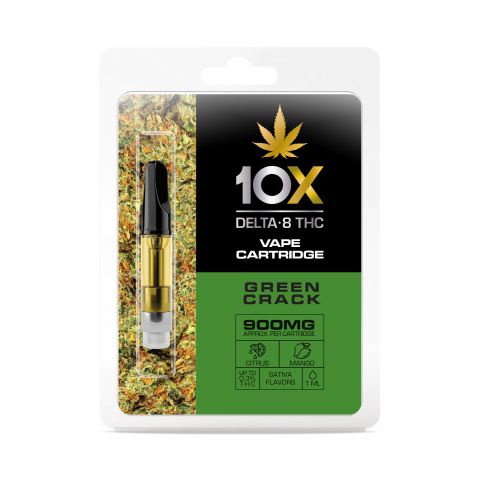 Green Crack Cart - Delta 8 THC 10X 900mg Best Price