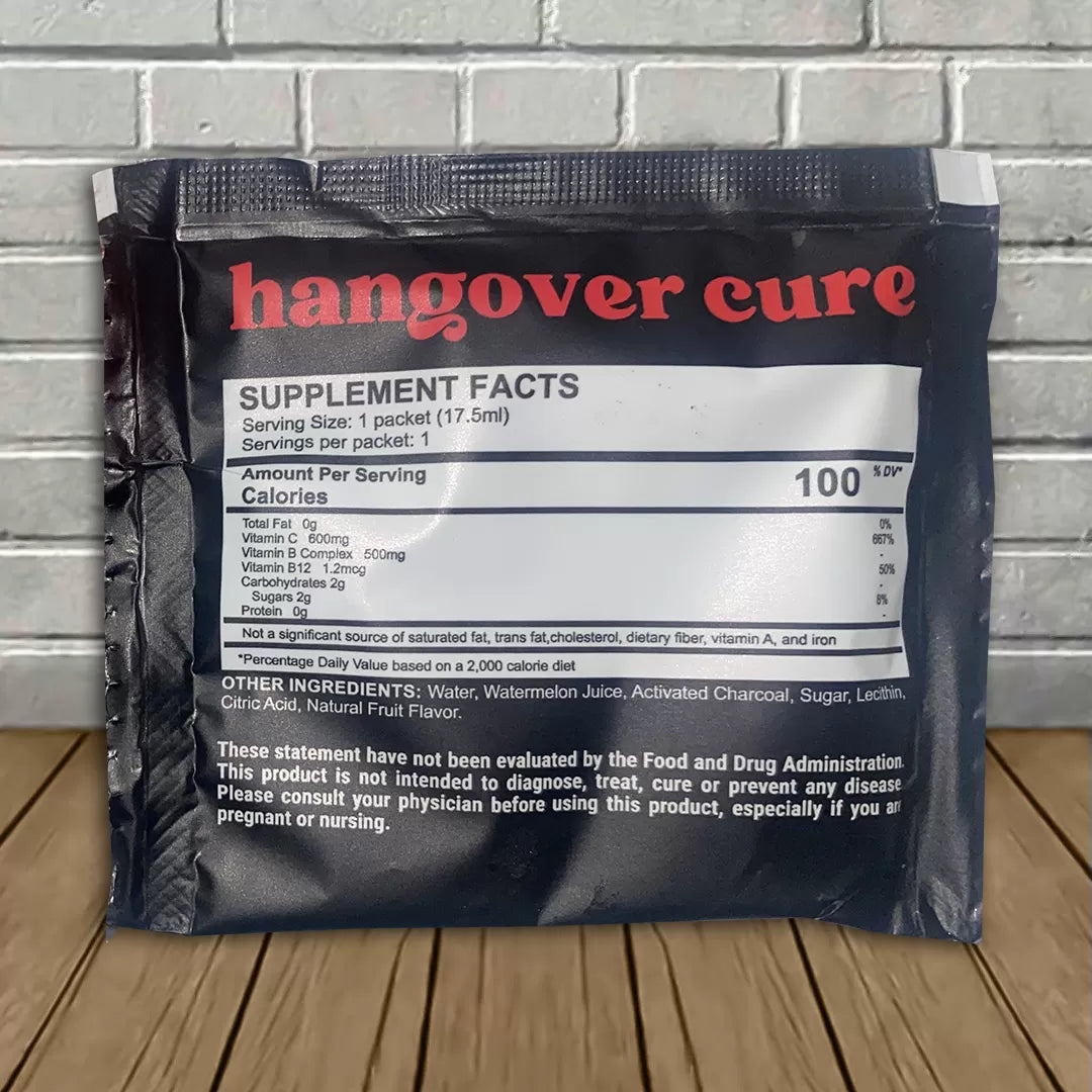 Barneys Botanicals Hangover Cure Packet Best Price