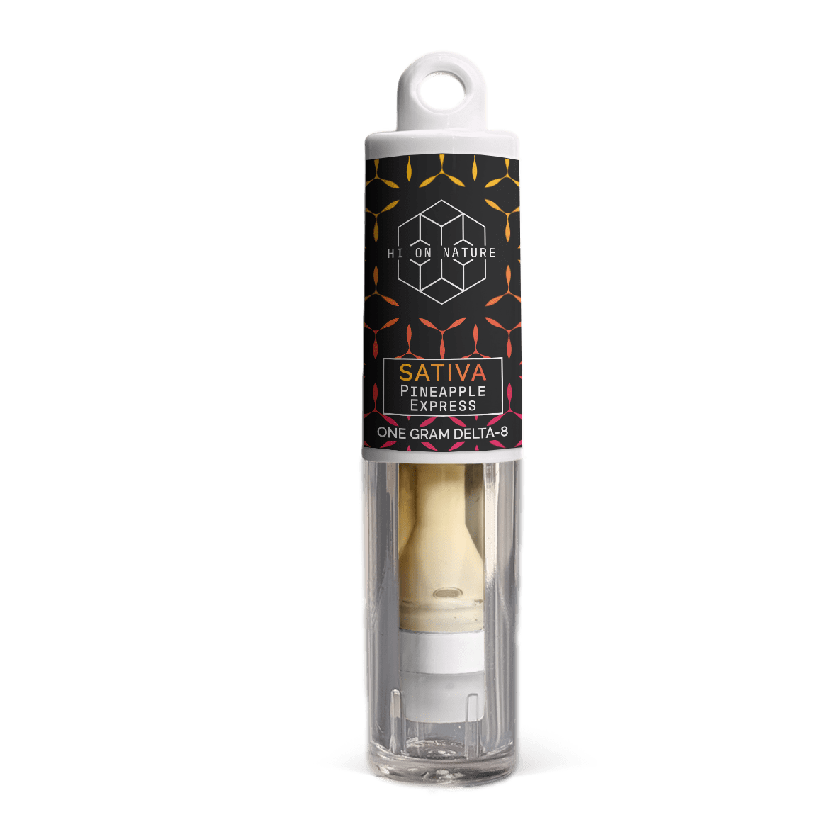 Hi On Nature 1g DELTA 8 SATIVA VAPE CARTRIDGE - PINEAPPLE EXPRESS Best Price