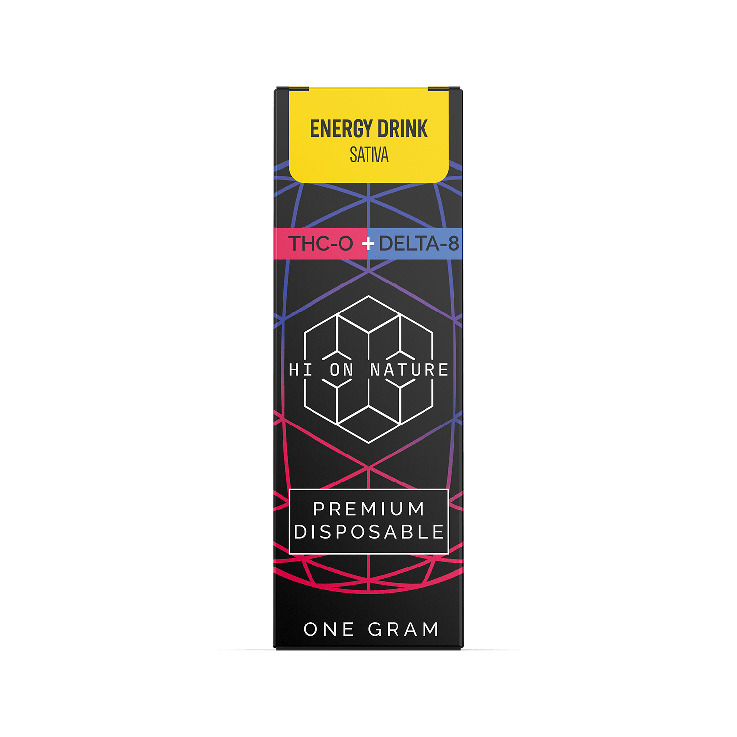 Hi On Nature 1g THC-O + DELTA 8 VAPE - ENERGY Best Price