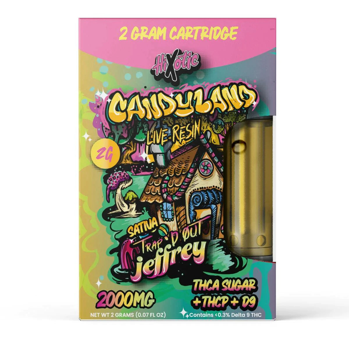 HiXotic Trap’d Out Jeffrey Cartridges 2g Best Price