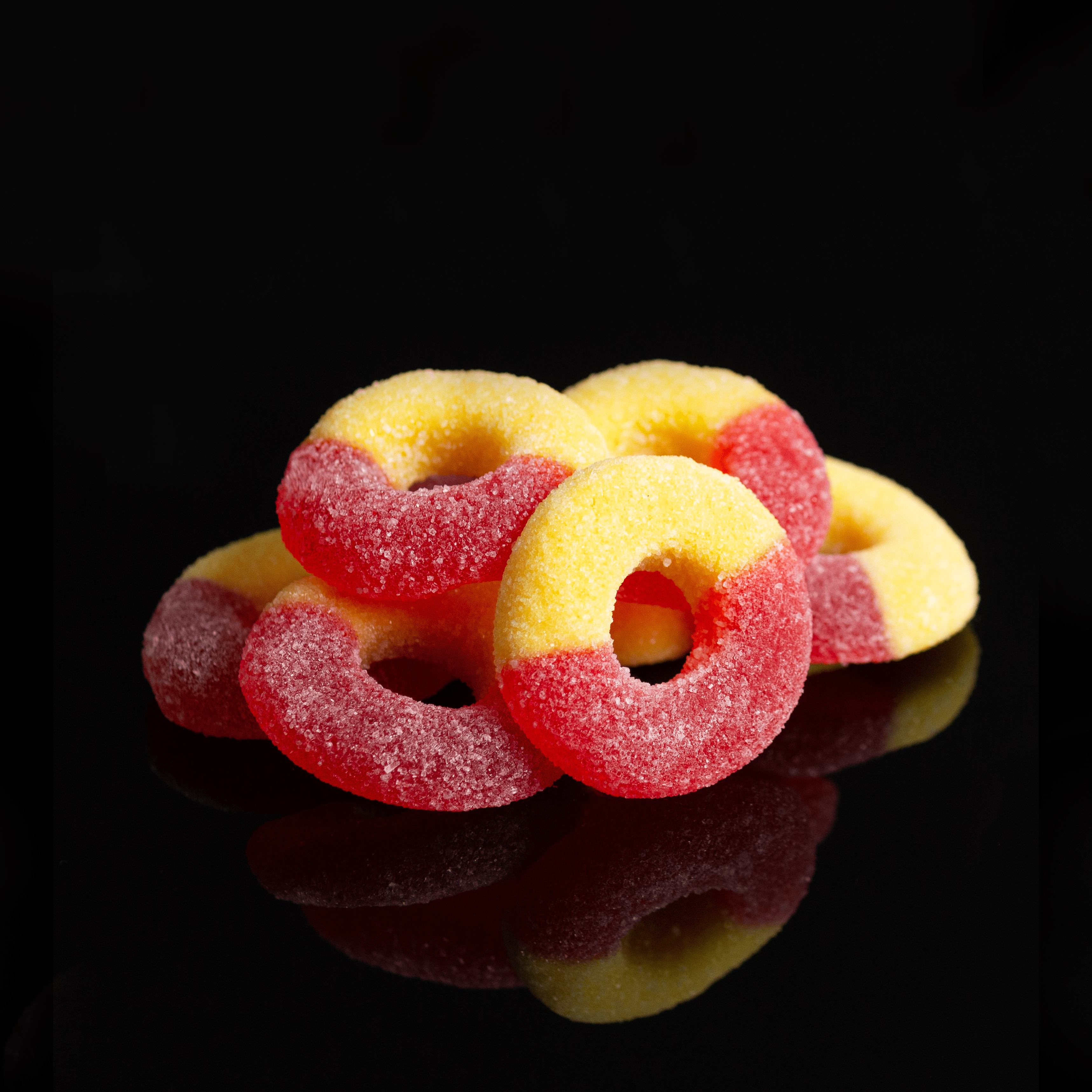 Hi On Nature 2500mg DELTA 8 SPACE RINGS - PEACH Best Price