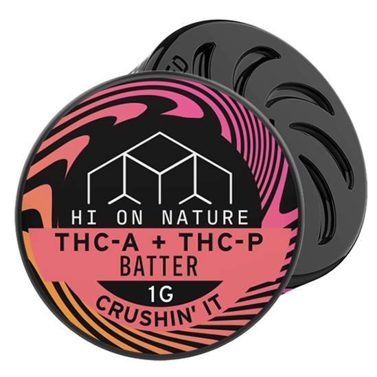 Hi On Nature 1g DAB BATTER - THC-A + THC-P - CRUSHIN' IT Best Price