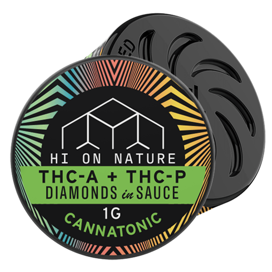 Hi On Nature 1g DAB DIAMOND - THC-A + THC-P - CANNATONIC Best Price