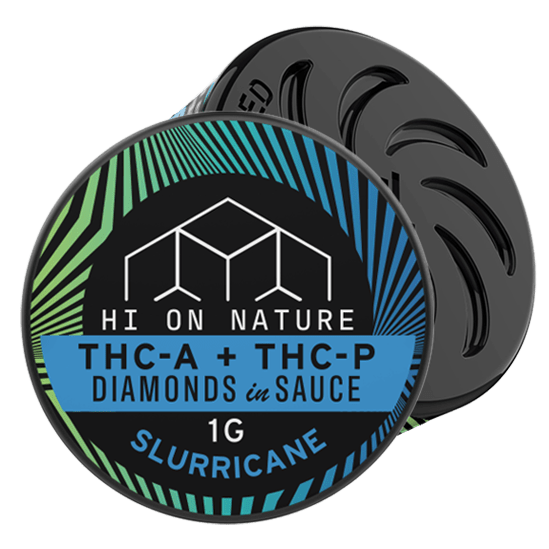 Hi On Nature 1g DAB DIAMOND - THC-A + THC-P - SLURRICANE Best Price