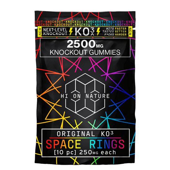 Hi on Nature 2500mg KNOCKOUT SPACE RINGS Best Price