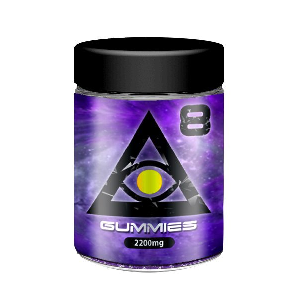 iDELTA Black Hole Delta 8 Gummies 2200mg (20 Pack) 110mg per gummy Best Price