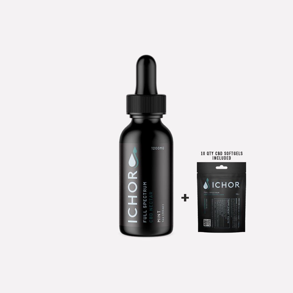 Ichor Full Spectrum CBD Nectar Tincture 1200 mg Best Price