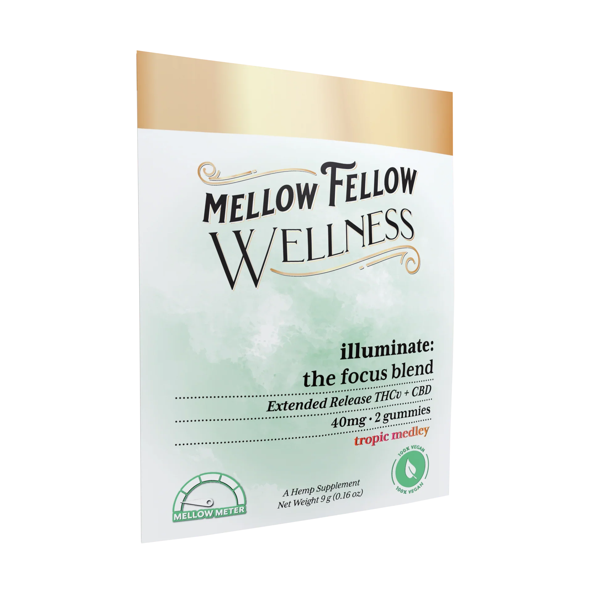 Mellow Fellow Wellness Gummies - Illuminate Blend - Tropic Medley - 40mg Best Price