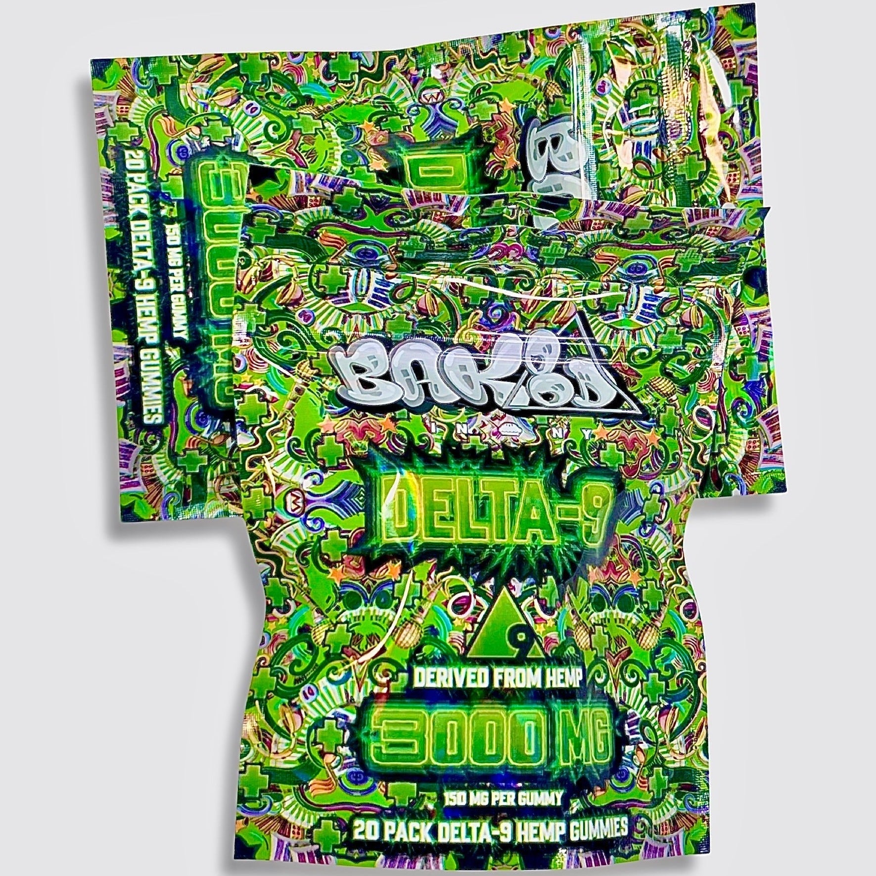 BAK8D Master Blend - Delta 9 - 3000mg 20CT Gummies Best Price