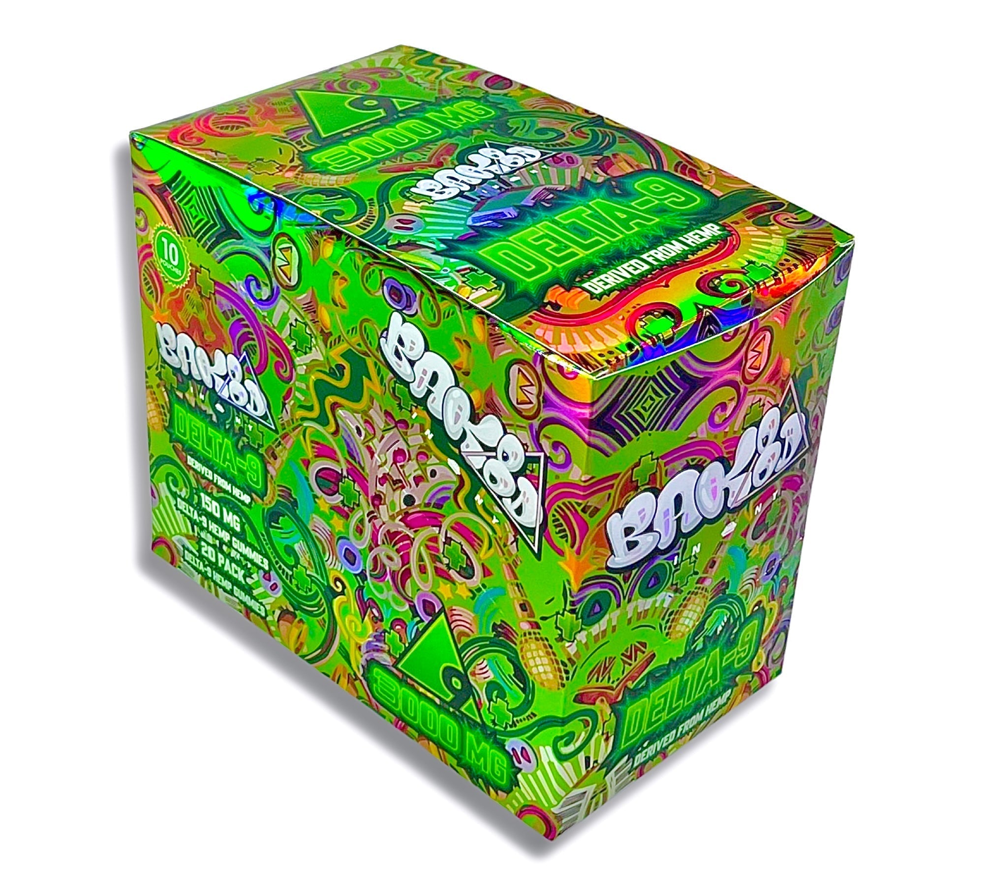 BAK8D Master Blend - Delta 9 - 3000mg 20CT Gummies Best Price